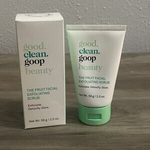 NIB Good Clean Goop The Fruit Facial Exfoliating Scrub 2 oz DISCONTINUED